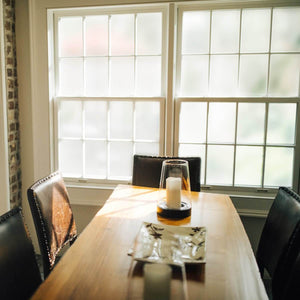 2D窓飾りフィルム 窓ガラス フィルム ガラス目隠しシート UVカット 飛散防止 すりガラス調 ホワイト - ONEKOTO