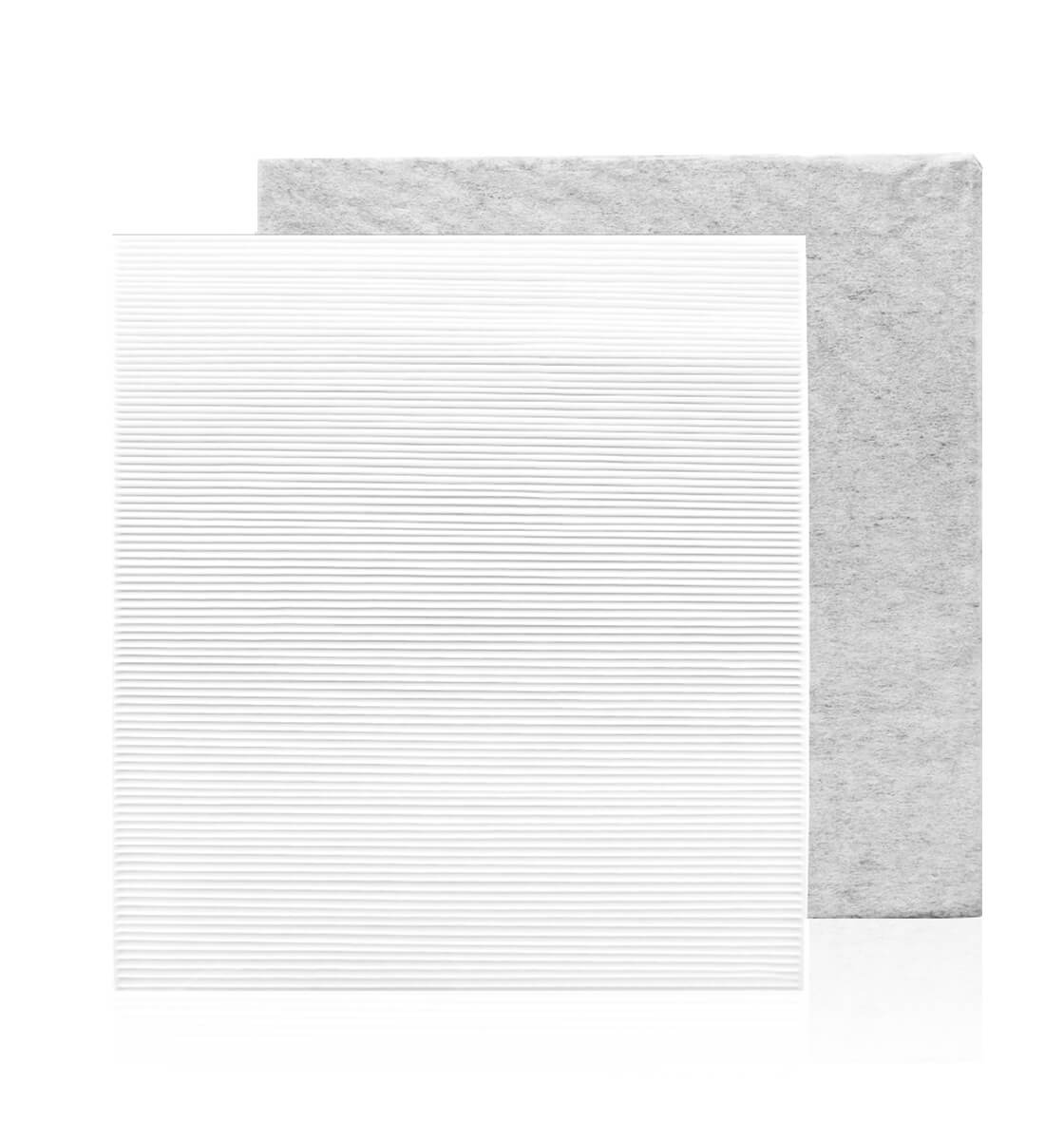 ツインバード 空気清浄機対応 交換用フィルターセット AC-FT06 取り替え用 空気清浄機 交換用 フィルター セット AC-FT06 セット HEPA 集じん フィルター(1枚) と 活性炭脱臭 フィルター(1枚) まとめ2枚入り 互換品 - ONEKOTO